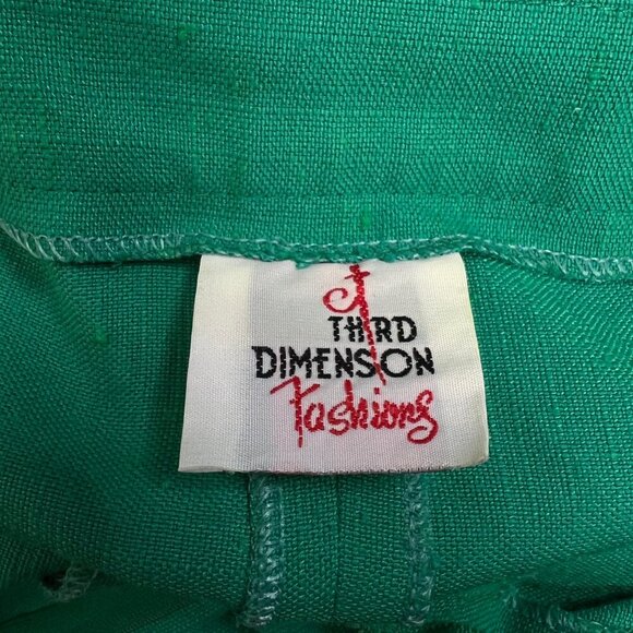 Vintage High Rise Waist Wide Leg Shorts Old Money Quiet Luxury Old Money Coastal - Picture 6 of 9